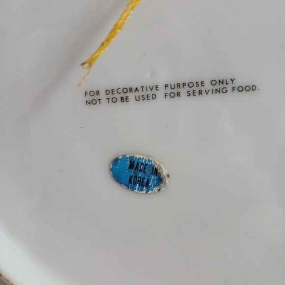 Vintage Collector Plate San Diego Trinket Dish Made in Korea Souvenir 9" x 9" - Picture 7 of 10